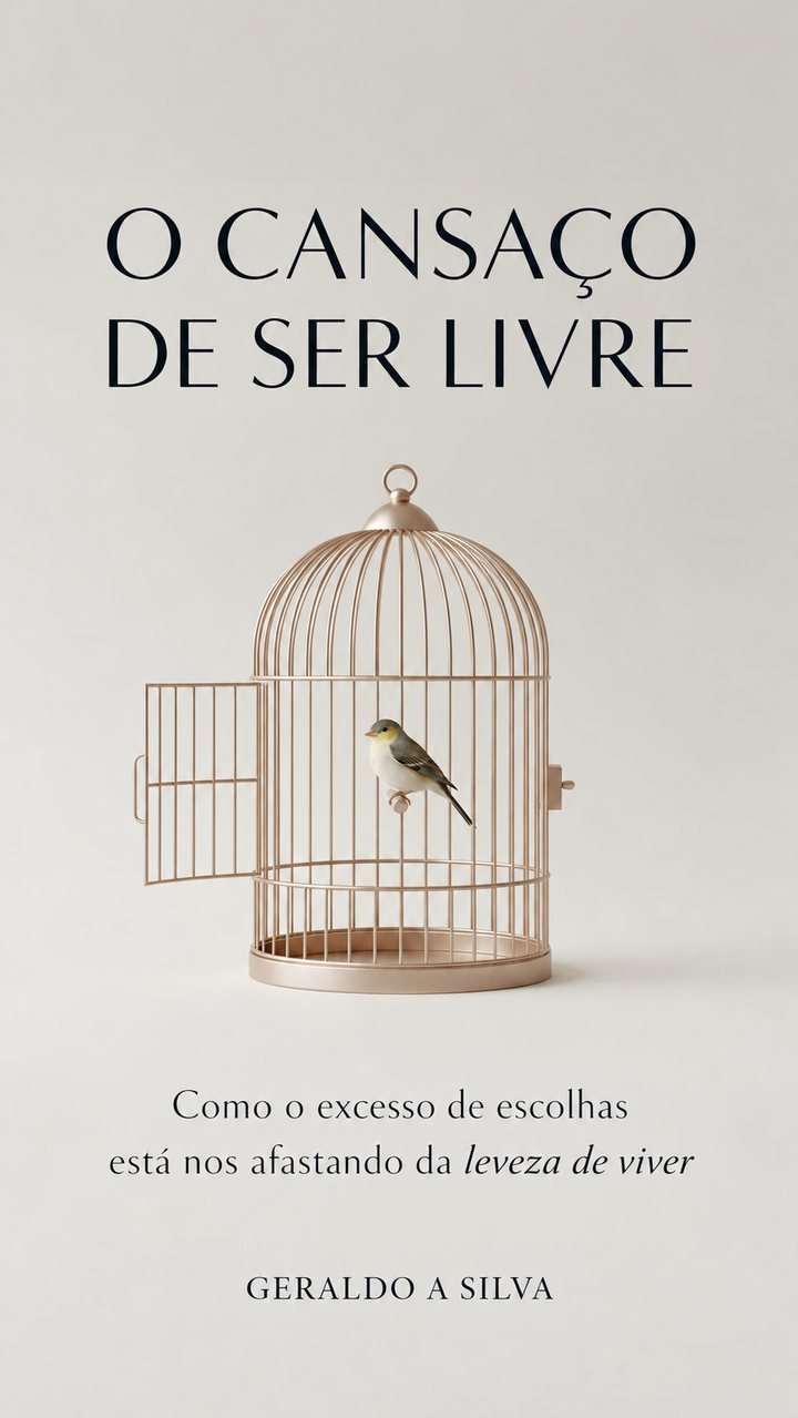 Capa do livro O Cansaço de Ser Livre
